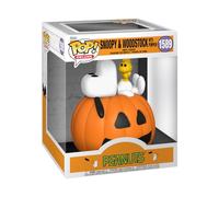 Funko Peanuts Deluxe Snoopy & Woodstock With Pumpkin
