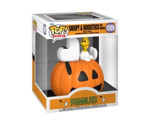 Funko Pop! Deluxe: It's The Great Pumpkin Charlie Brown - Snoopy & Woodstock with Pumpkin