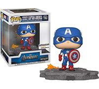 Funko Pop! Deluxe, Marvel: Avengers Assemble Series - Captain America, Amazon Exclusive, Figure 6 of 6