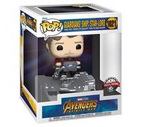 Funko Pop! Deluxe: Marvel Avengers Infinity War - Guardians' Ship: Star-Lord (Special Edition) #1021 Bobble-Head Vinyl Figure