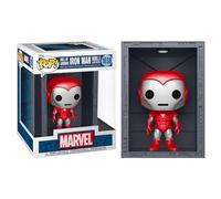 Funko Pop! Deluxe: Marvel HoA - Iron Man - MK8 SlvrCenturion - Metallic - Marvel Comics - Collectable Vinyl Figure - Gift Idea - Official Merchandise - Toys for Kids & Adults - Movies Fans