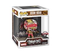 Funko POP Deluxe: Marvel-Iron Man - (GraffitiDECO), Marvel Comics - Collectable