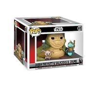 Funko POP! Deluxe: RotJ 40th - Jabba With Salacious - Star Wars - Collectable Vinyl Figure - Gift Idea - Official Merchandise - Toys for Kids & Adults - Movies Fans - Model Figure for Collectors