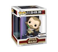 Funko POP! Deluxe: Star Wars - Duel Of the Fates - Qui Gon Jinn Gon - Amazon Exclusive - Collectable Vinyl Figure - Gift Idea - Official Merchandise - Toys for Kids & Adults - Movies Fans