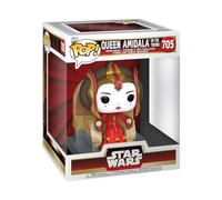 Funko Star Wars Deluxe Queen Amidala On The Throne Red Kids