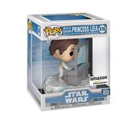Funko 45901 POP Deluxe Star Wars-Leia, Multicolour - EXCLUSIVE