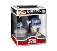 Funko Pop Deluxe Star Wars R2-D2 And Princess Leia Hologram Figure 766