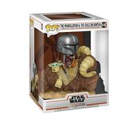 Funko POP! Deluxe: Star Wars: the Mandalorian - Mando on Bantha With Grogu (the Child, Baby Yoda) - Collectable Vinyl Figure - Gift Idea - Official Merchandise - Toys for Kids & Adults - TV Fans