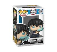 Funko POP! Demon Slayer - Muichiro (Attack) - 1 in 6 Chance of Rare Chase | Official Anime Merch - Collectable Vinyl Figurine for Shelf Display - Birthday Gift Idea for Fans and Collectors