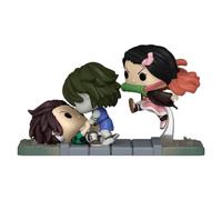 Funko Pop! Demon Slayer Tanjira and Nezuko VS Demon Temple 1419 (Special Edition)