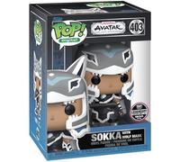 Funko Pop! Digital Sokka with Wolf Mask Vinyl Figure, Avatar: The Last Airbender, 3.75 Inch, NFT Legendary Exclusive #403 LE1800