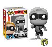 Funko Pop Disney 1509 Mr. Incredible Black and White Chase Vinyl Figure