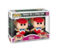 Funko POP! Disney: Alice 70th Age 3+- 2 Pack Tweedle Dee and Dum - Alice In Wonderland - Collectable Vinyl Figure - Gift Idea - Official Merchandise - Toys for Kids & Adults - Movies Fans