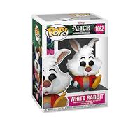 Funko POP! Disney: Alice 70th Age 3+- White Rabbit With Watch - Alice In Wonderland - Collectable Vinyl Figure - Gift Idea - Official Merchandise - Toys for Kids & Adults - Movies Fans