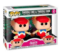 Funko POP! Disney: Alice 70th- 2 Pack Tweedle Dee and Dum - Alice In Wonderland - Collectable Vinyl Figure - Gift Idea - Official Merchandise - Toys for Kids & Adults - Movies Fans
