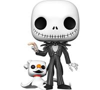 Funko POP! Disney Christmas-10 Nightmare Before Christmas Jack Skellington With Zero - the Nightmare Before Christmas - Collectable Vinyl Figure - Gift Idea - Official Merchandise - Movies Fans