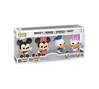 Funko Pop! Disney: Disney Classics 4PK - Daisy Duck - Collectable Vinyl Figure - Gift Idea - Official Merchandise - Toys for Kids & Adults - Movies Fans - Model Figure for Collectors and Display