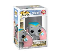 Funko POP! Disney: Dumbo with Flag | Official Cartoon/Animation Merch - Collectable Vinyl Figurine for Shelf Display - Birthday Gift Idea for Fans and Collectors