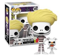 Funko Pop! & Buddy: the Nightmare Before Christmas - Jack Skellington With Zero - (Beach) - Collectable Vinyl Figure - Gift Idea - Official Merchandise - Toys for Kids & Adults - Movies Fans