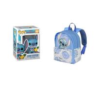 Funko Pop Disney Luau Stitch - Lilo & Stitch Collectible Figure, Disney Cheeky Joy Preschool Backpack 22×27 cm 5L