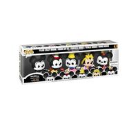 Funko POP! Disney: Minnie Mouse 5 Pack - Amazon Exclusive | Official Cartoon/Animation Merch - Collectable Vinyl Figurine for Shelf Display - Birthday Gift Idea for Fans and Collectors