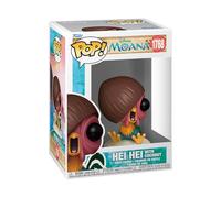 Funko POP! Disney: Moana - Hei Hei with Coconut | Official Merch - Collectable Vinyl Figurine for Shelf Display - Birthday Gift Idea for Fans and Collectors