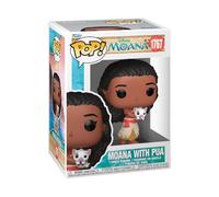 Funko POP! Disney: Moana with Pua | Official Merch - Collectable Vinyl Figurine for Shelf Display - Birthday Gift Idea for Fans and Collectors