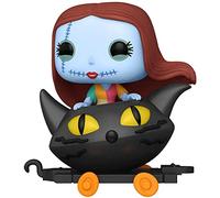 Nightmare before Christmas POP! Disney Train Cart Vinyl Figure Sally in Cat Cart 9 cm