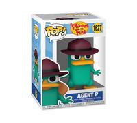 Funko POP! Disney: Phineas and Ferb - Agent Perry | Official Cartoon/Animation Merch - Collectable Vinyl Figurine for Shelf Display - Birthday Gift Idea for Fans and Collectors