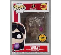Funko Pop! Disney Pixar: Incredibles 2 - Invisible Violet CHASE Variant Limited Edition Vinyl Figure (Bundled with Pop Box Protector Case)
