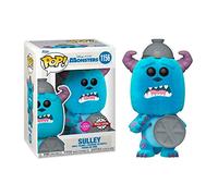 Monsters Inc. - Sulley w/Lid Flocked POP! Vinyl - Funko Pop - multicolored - Onesize - 100% PVC Onesize