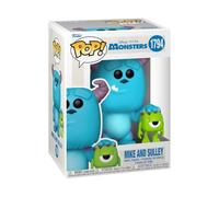 Funko POP! Disney Pixar Monsters Inc - Mike with Sully - Vinyl Figure | Official Merch - Collectable Vinyl Figurine for Shelf Display - Birthday Gift Idea for Fans and Collectors