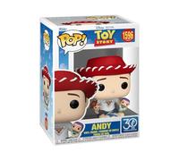Funko POP! Disney Pixar: Toy Story 30th - Andy Davis | Official Cartoon/Animation Merch - Collectable Vinyl Figurine for Shelf Display - Birthday Gift Idea for Fans and Collectors