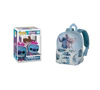 Funko Pop Disney Stitch Cheshire Costume - Lilo & Stitch Vinyl Figure, +Disney Joy Backpack 22×27 cm 5L Lilo and Stitch