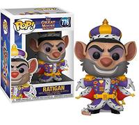 Funko POP! Disney The Great Mouse Detective - Professor Ratigan | Official Cartoon/Animation Merch - Collectable Vinyl Figurine for Shelf Display - Birthday Gift Idea for Fans and Collectors