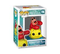 Funko POP! Disney: The Little Mermaid - Sebastian & Flounder | Official Merch - Collectable Vinyl Figurine for Shelf Display - Birthday Gift Idea for Fans and Collectors