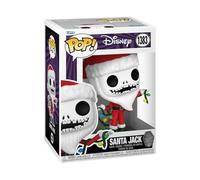Funko Pop! Disney: the Night Before Christmas 30th - Santa Jack Skellington - Disney: the Nightmare Before Christmas - Collectable Vinyl Figure - Gift Idea - Official Merchandise - Movies Fans