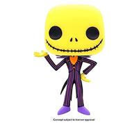 Funko POP! Disney: the Nightmare Age 3+ Before Christmas - Blacklight - Jack Skellington - Collectable Vinyl Figure - Gift Idea - Official Merchandise - Toys for Kids & Adults - Movies Fans