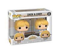 Funko POP! Disney: The Suite Life of Zack & Cody - 2 Pack | Official Cartoon/Animation Merch - Collectable Vinyl Figurine for Shelf Display - Birthday Gift Idea for Fans and Collectors