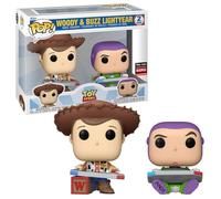 Funko Pop! Disney: Toy Story - Woody & Buzz Lightyear 2-Pack (2024 Limited Edition Entertainment Expo Shared Exclusive)