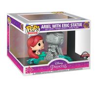 Funko Pop! Disney Ultimate Princess Little Mermaid Ariel And Statue Eric Exclusive Figure Multicolor