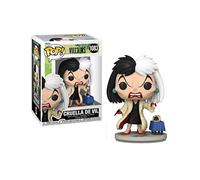Funko POP! Disney: Villains - Cruella De Vil | Official Cartoon/Animation Merch - Collectable Vinyl Figurine for Shelf Display - Birthday Gift Idea for Fans and Collectors | Official Cartoon/Animation Merch - Collectable Vinyl Figurine for Shelf Display - Birthday Gift Idea for Fans and Collectors