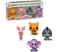 Funko Pop Disney: Winnie The Pooh 4-Pack - Winnie, Piglet, Eyeore, Heffalumo.