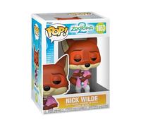 Funko Pop! Disney: Zootopia 2 - Nick Wilde - Collectable Vinyl Figure - Official Merchandise - Toys for Kids & Adults - Cartoon/Animation Fans - Model Figure for Collectors and Display