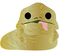 Funko Pop! Enamel Pin: Jabba the Hut the Hutt - 1/6 Odds for Rare Chase Variant - 1 In 12 Chance You May Find the Chase - Star Wars Enamel Pins - Cute Collectable Novelty Brooch & Bags