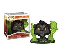 Funko Pop Exclusive Figure Scar with Flames Lion King Disney