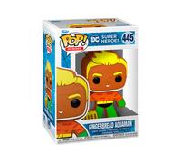 Funko POP! Heroes: DC Holiday - Aquaman - Gingerbread - DC Comics - Collectable Vinyl Figure - Gift Idea - Official Merchandise - Toys for Kids & Adults - Comic Books Fans