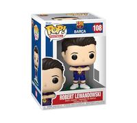 Funko POP! Football: Barcelona - Robert Lewandowski | Official Merch - Collectable Vinyl Figurine for Shelf Display - Birthday Gift Idea for Fans and Collectors