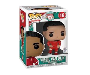 Funko POP! Football: Liverpool FC - Virgil Van Dijk | Official Sports Merch - Collectable Vinyl Figurine for Shelf Display - Birthday Gift Idea for Fans and Collectors