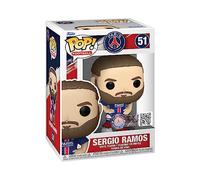 Funko POP! Football: PSG - Sergio Ramos - Paris Saint-Germain - Collectable Vinyl Figure - Gift Idea - Official Merchandise - Toys for Kids & Adults - Sports Fans - Model Figure for Collectors